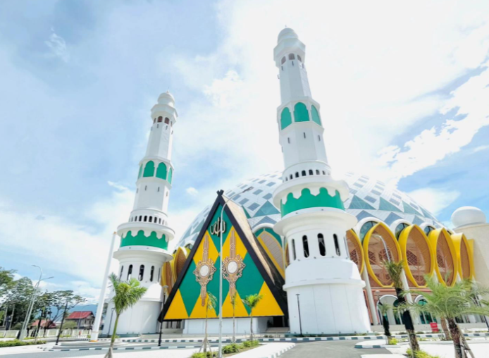 Akhirnya Rampung! Masjid Raya Baitul Khairaat Siap Diresmikan 4 Desember 2025, UAS Dijadwalkan Hadir