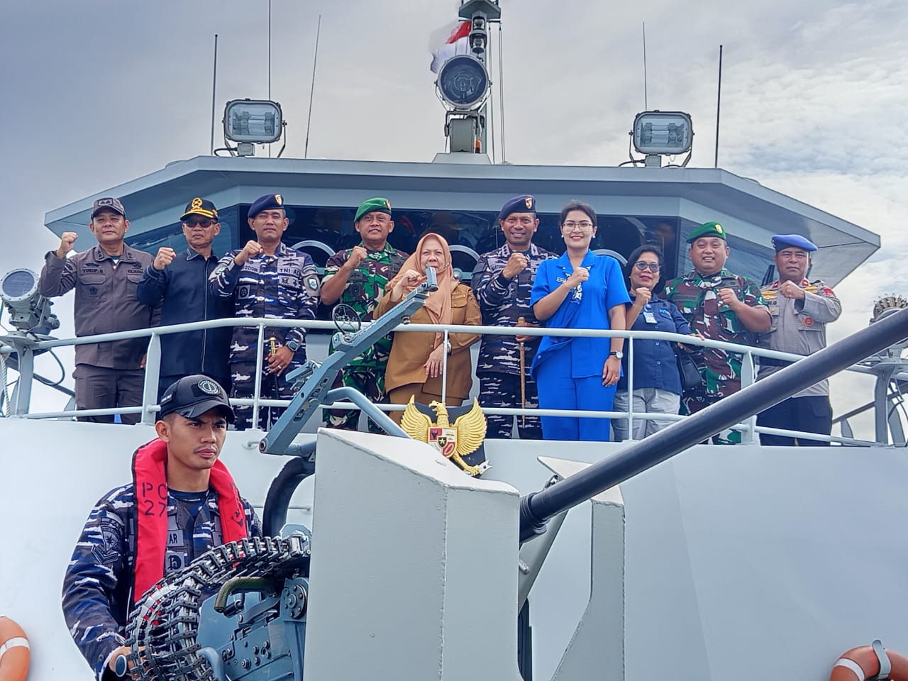 Joy Sailing TNI AL di Teluk Palu, Selaraskan Program Berani Tangkap Banyak dengan Asta Cita Presiden