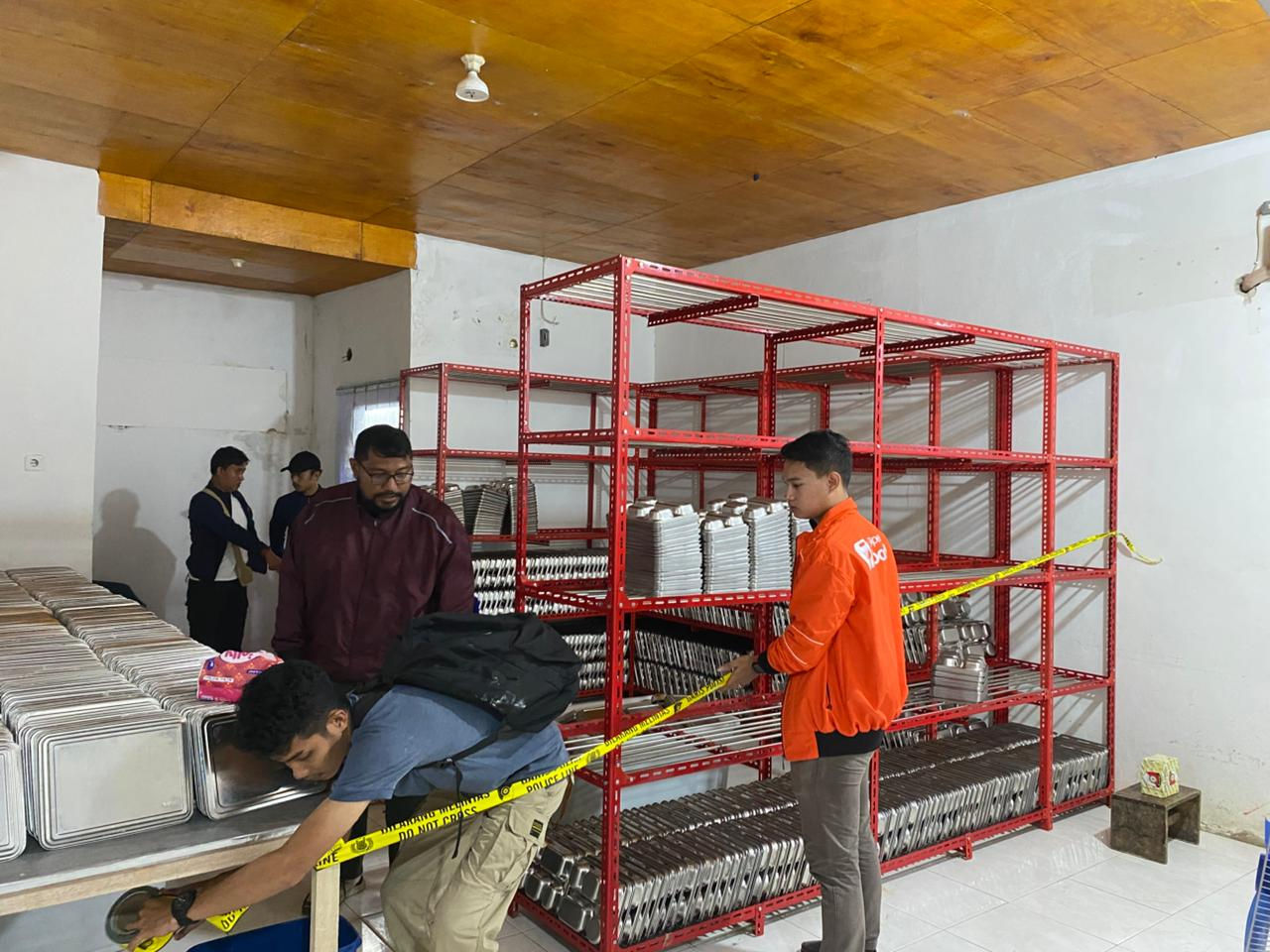 Polres Bangkep Segel Tempat MBG Usai Pelajar Keracunan Massal