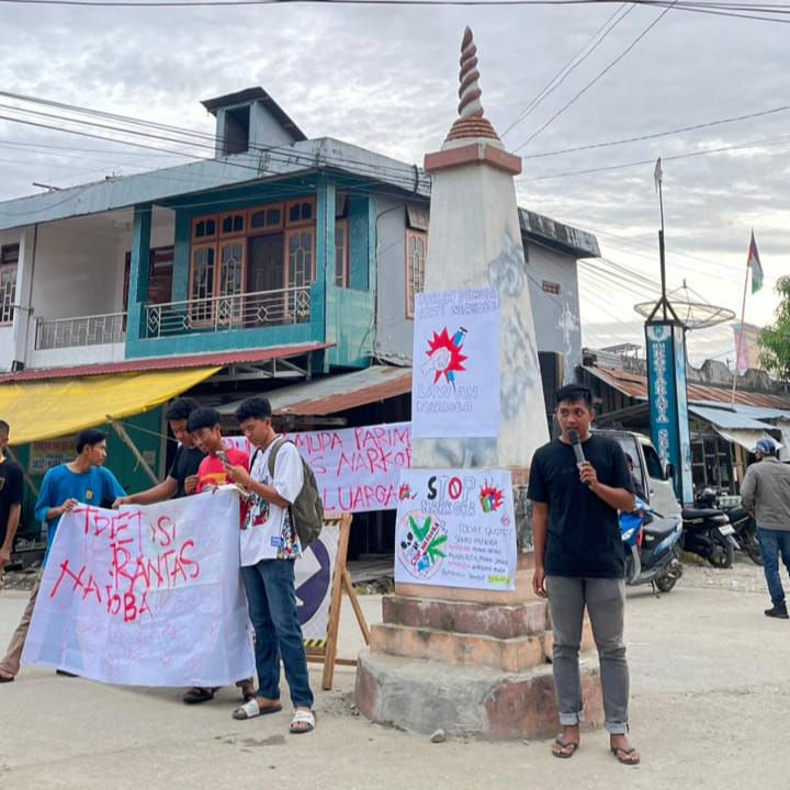 Elemen Masyarakat Desa Kotaraya Deklarasikan Perang Terhadap Narkoba