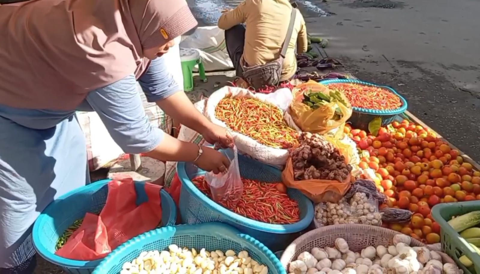 Pasca Nataru, Harga Bahan Pokok di Palu Berangsur Stabil