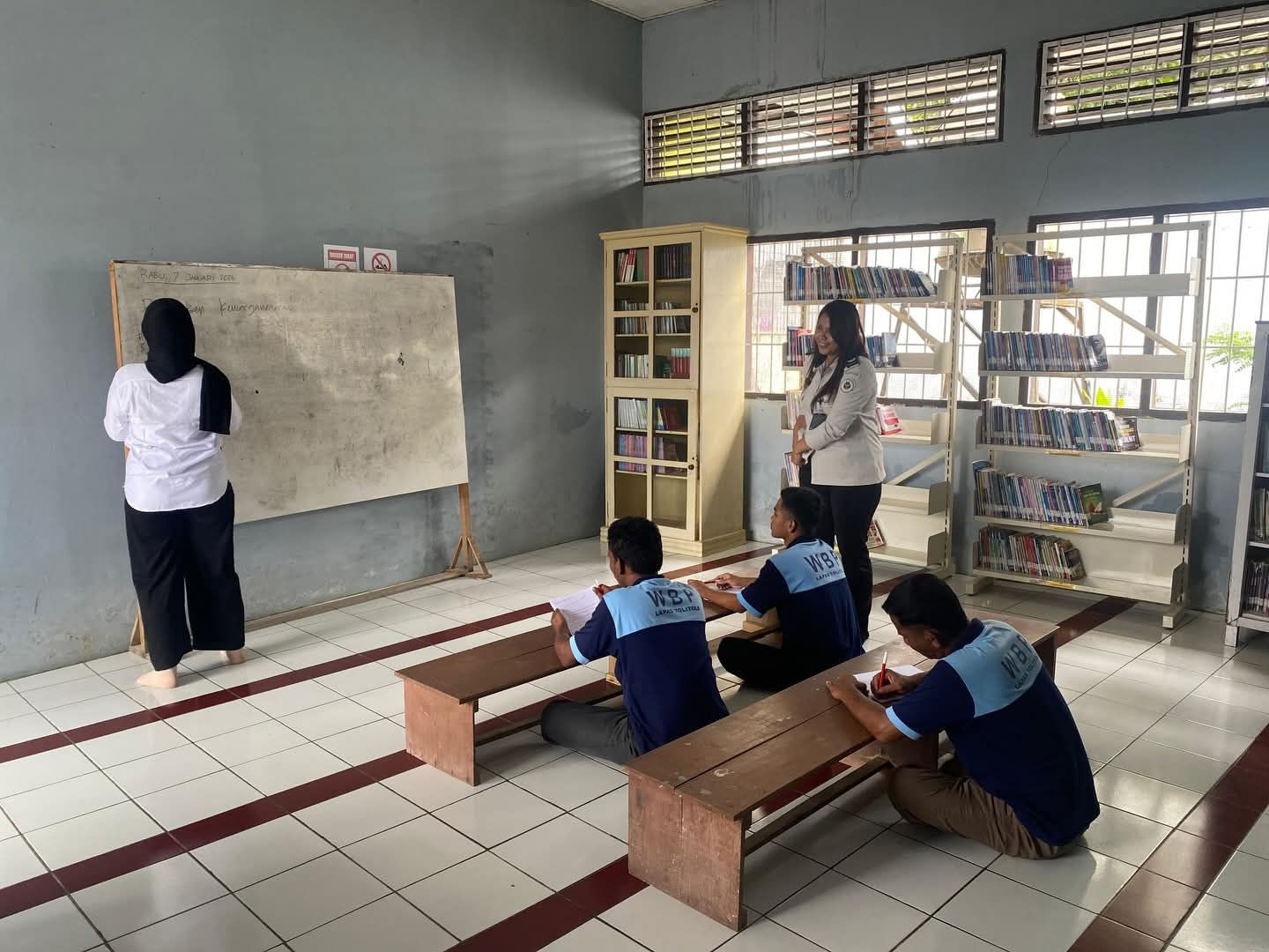 Lapas Tolitoli Gelar Program Pemberantasan Buta Aksara bagi Warga Binaan
